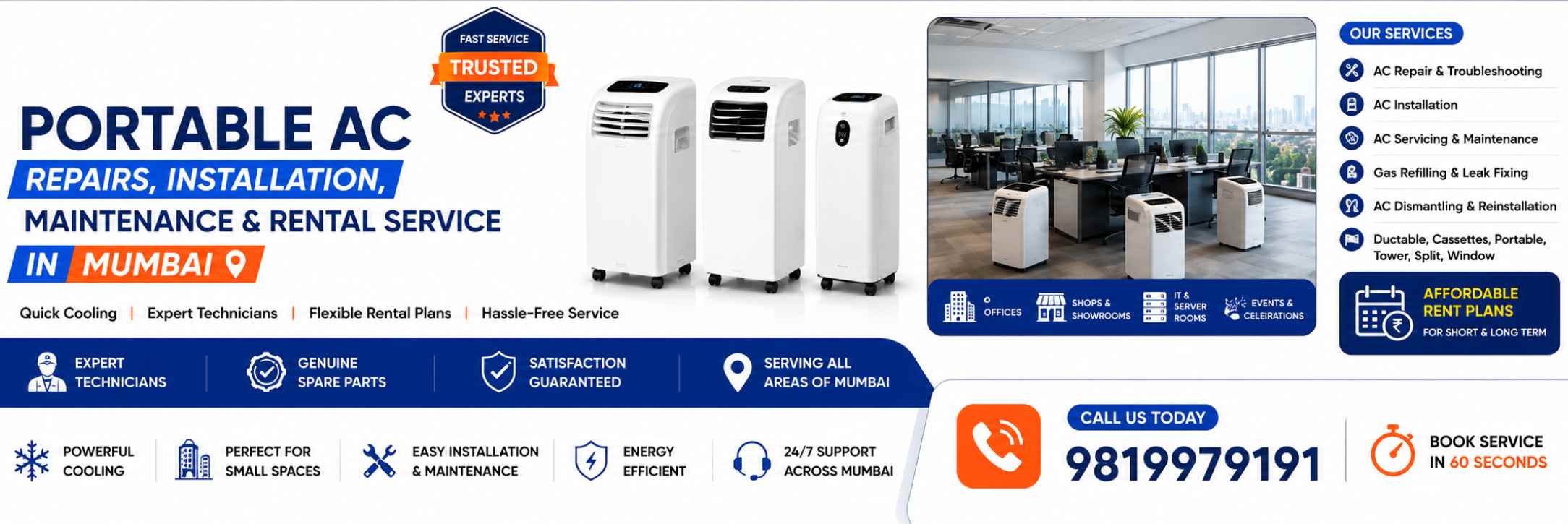 Ductable AC Service in Mumbai